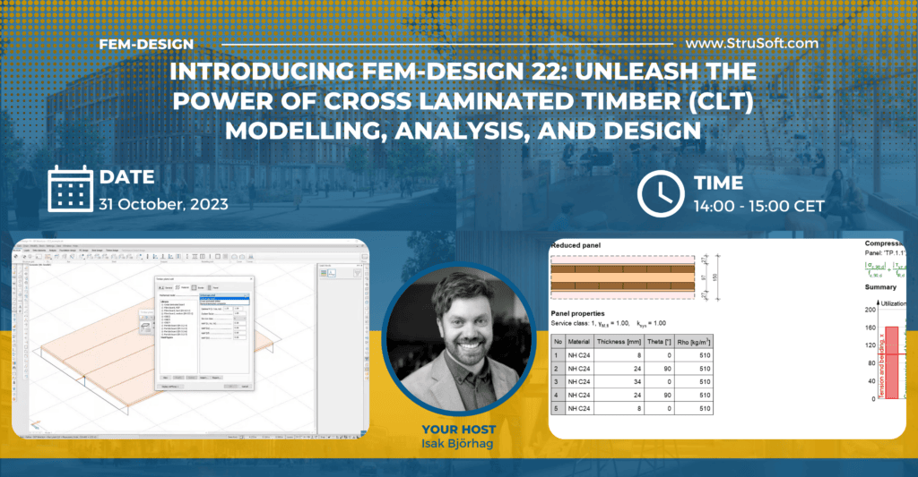 Introducing Fem Design Unleash The Power Of Cross Laminated Timber