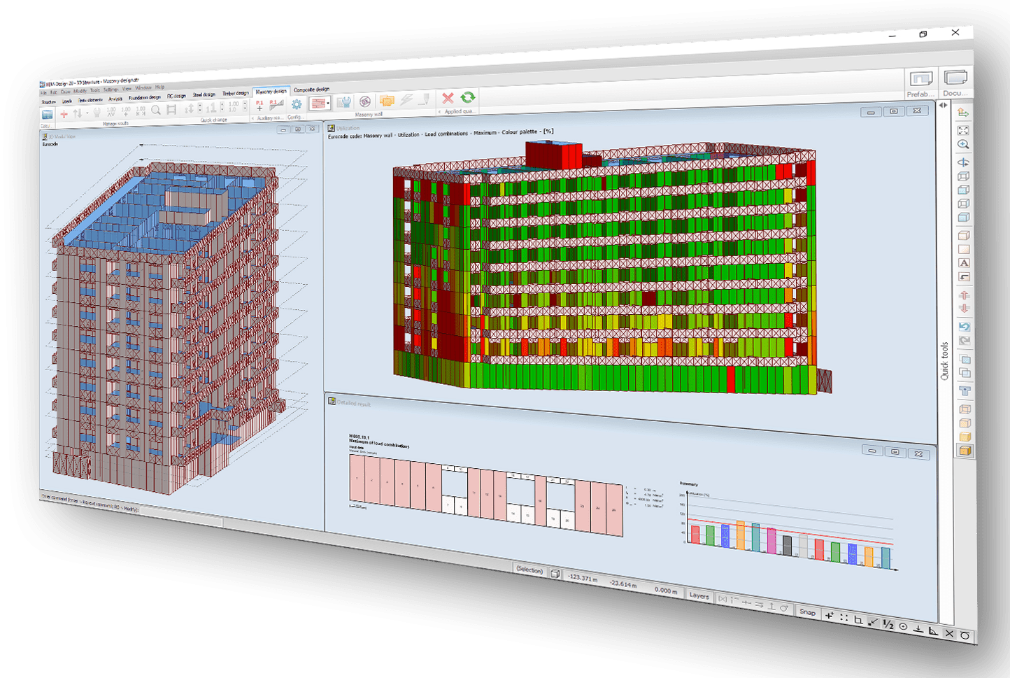 FEM-Design – 3D Structure – Design Modules – Masonry Design