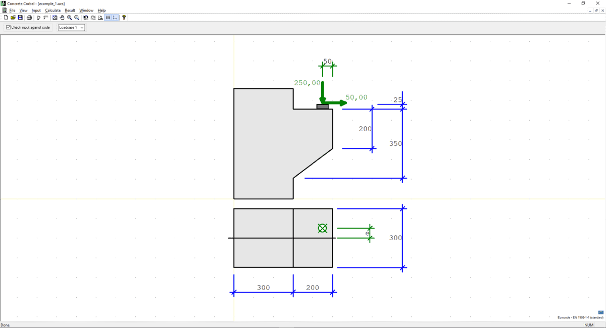 Concrete Corbel | StruSoft