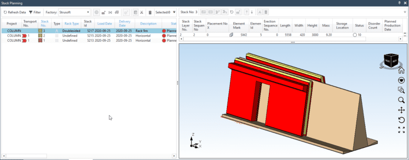 Precast Transport Planning | StruSoft