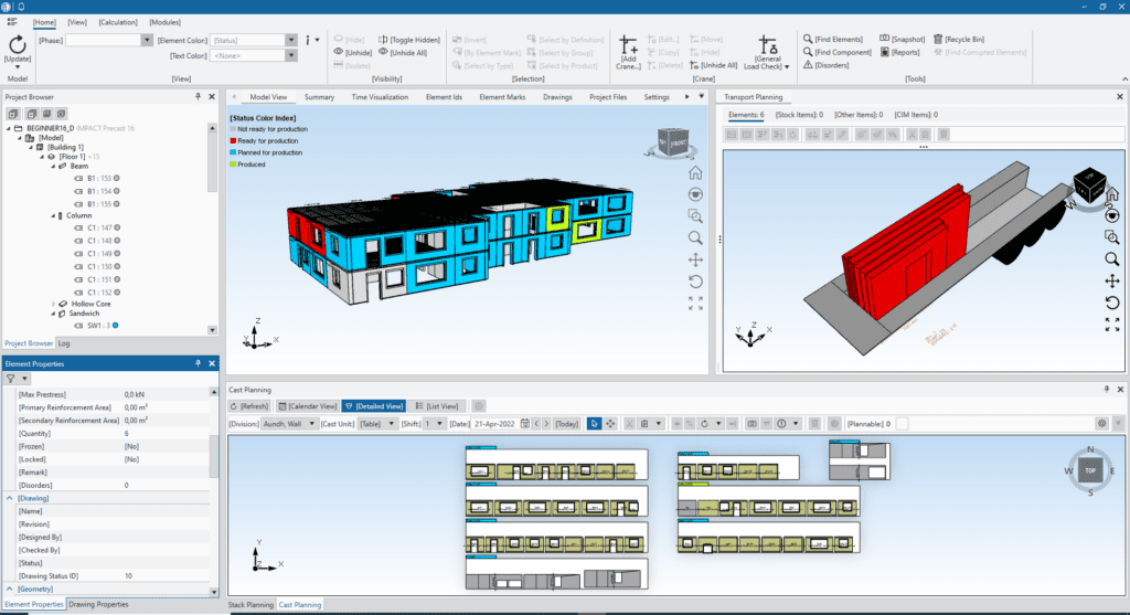 Precast Software - IMPACT