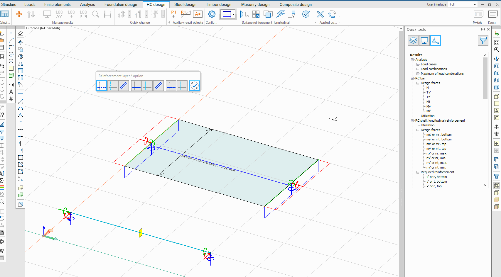 Concrete Design 3D module Documentation