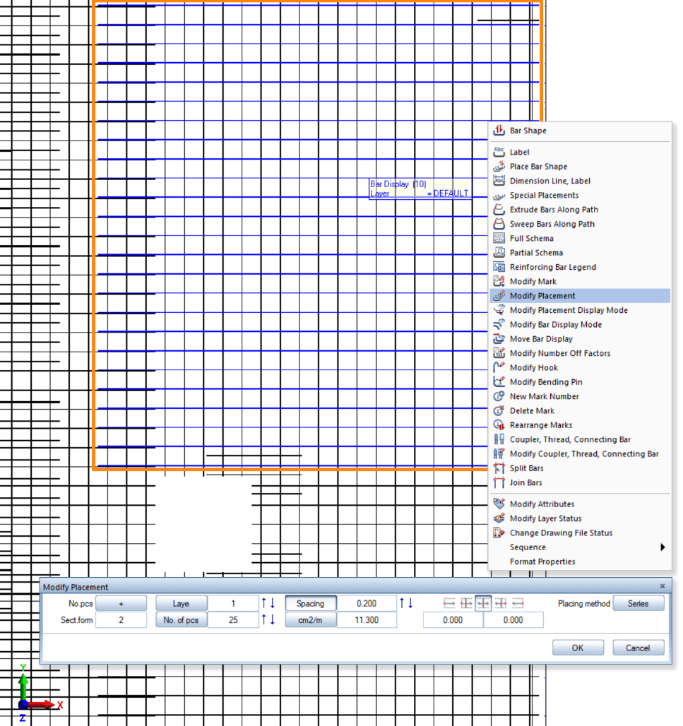 FEM-Design Allplan connection - Edit region