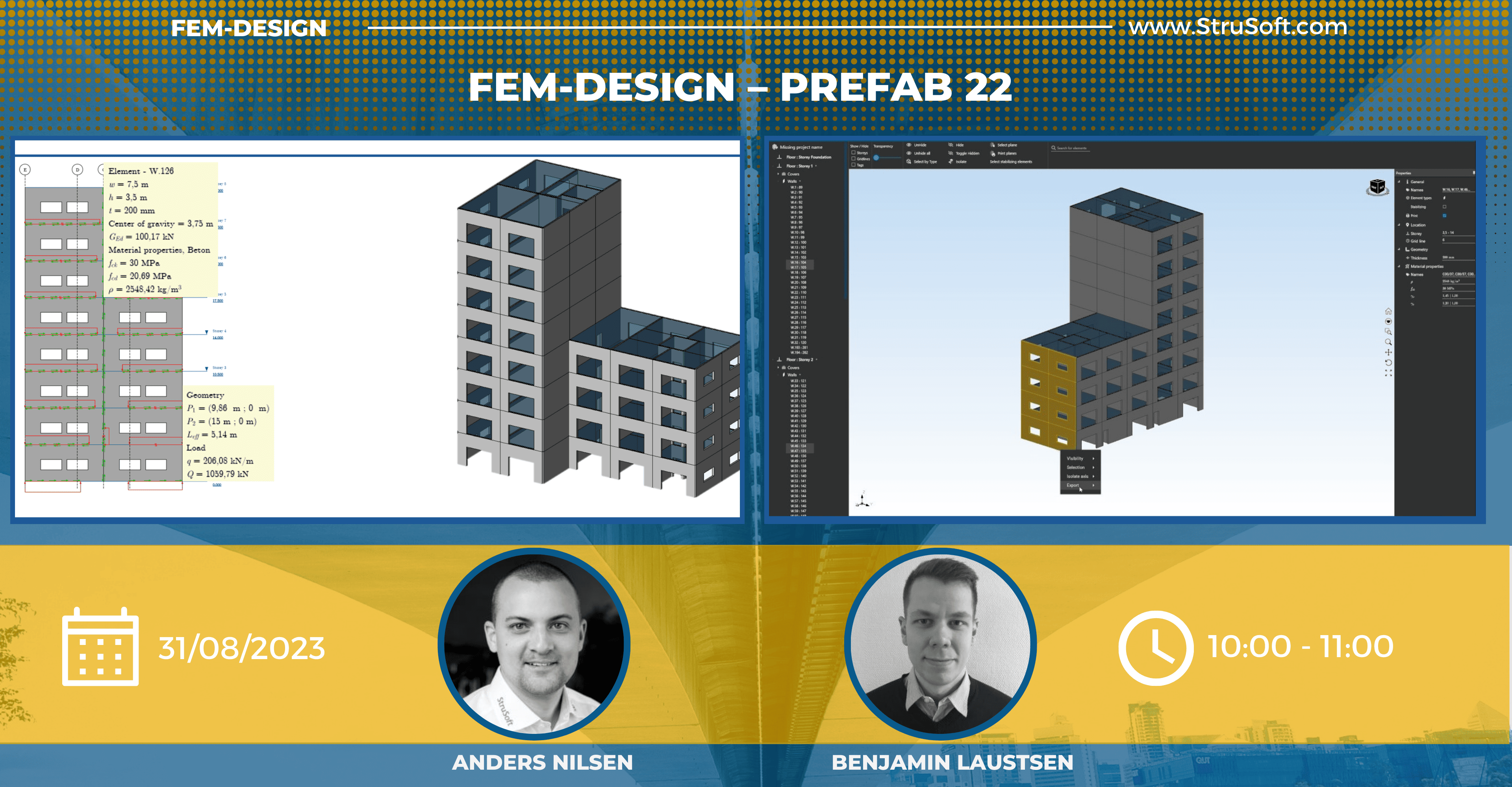 FEM-Design – PREFAB 22