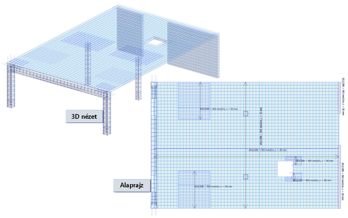 FEM-Design Allplan connection - RC shell