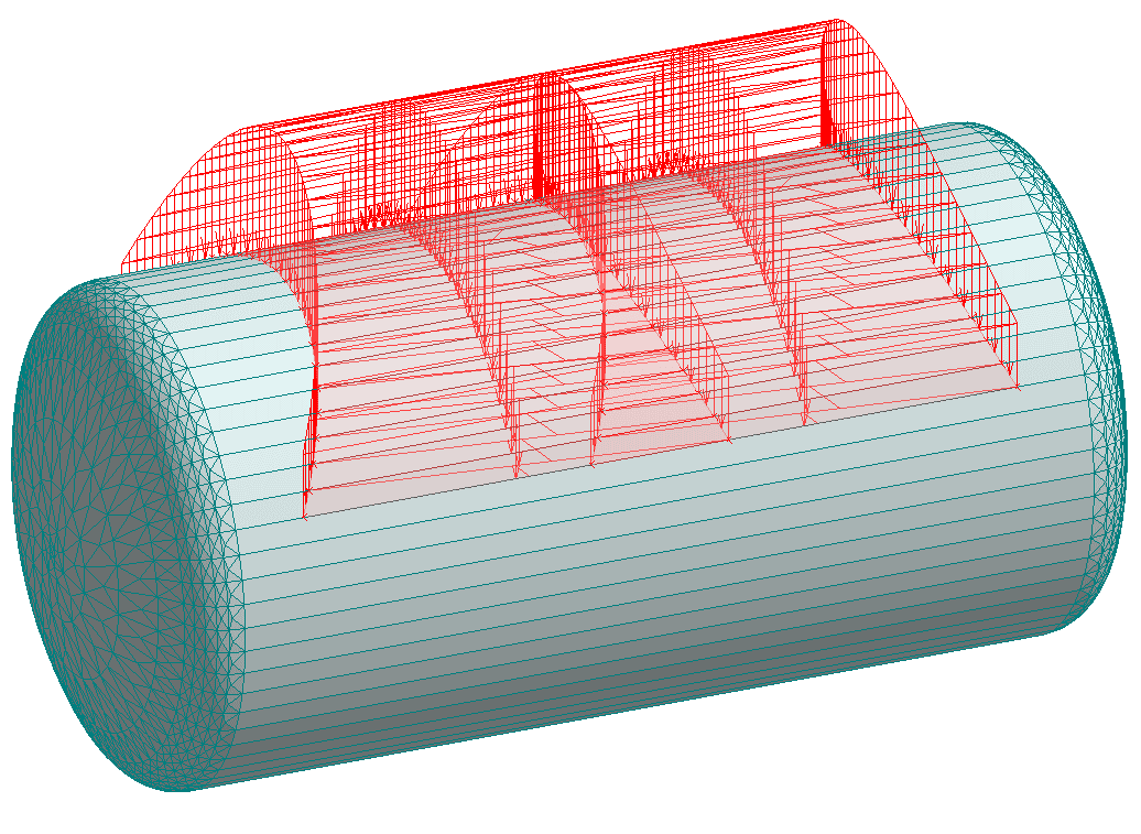 Deeper tank with overlapping load regions