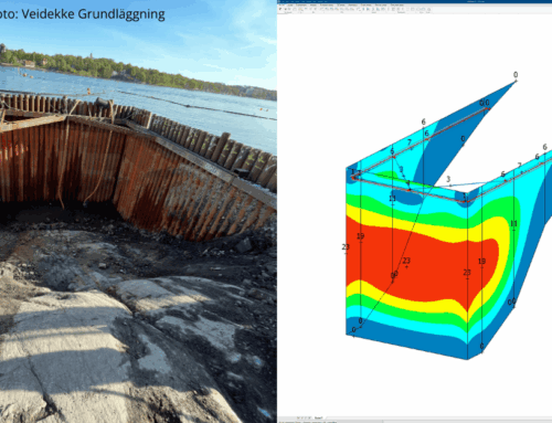Veidekke Optimises Retaining Wall Design for Tunnel Outlet Using FEM-Design