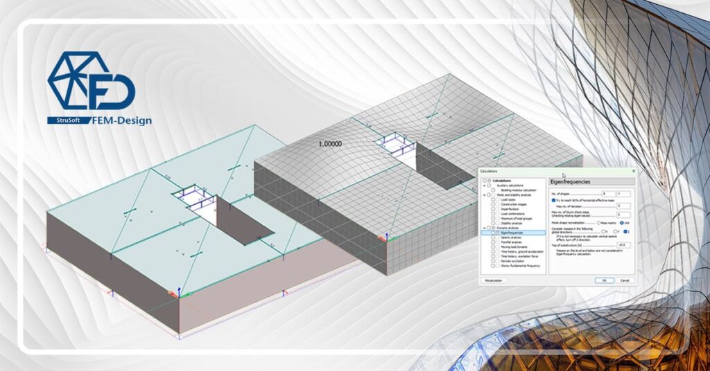 vibration analysis FEM-Design vibration analysis FEM-Design