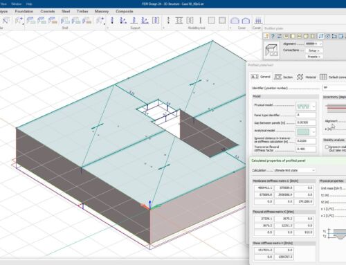 JSK Vibrations used FEM-Design to Assess the Dynamic Behaviour of Hollow-Core Floor Decks
