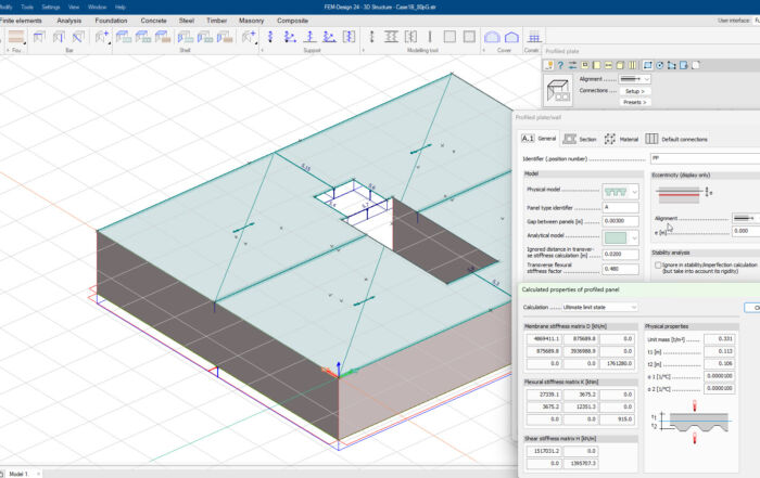 vibration analysis in FEM-Design