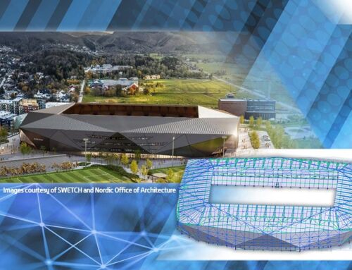 SWETCH Used FEM-Design for the Steel Frame Structure of the Arctic Arena in Bodø