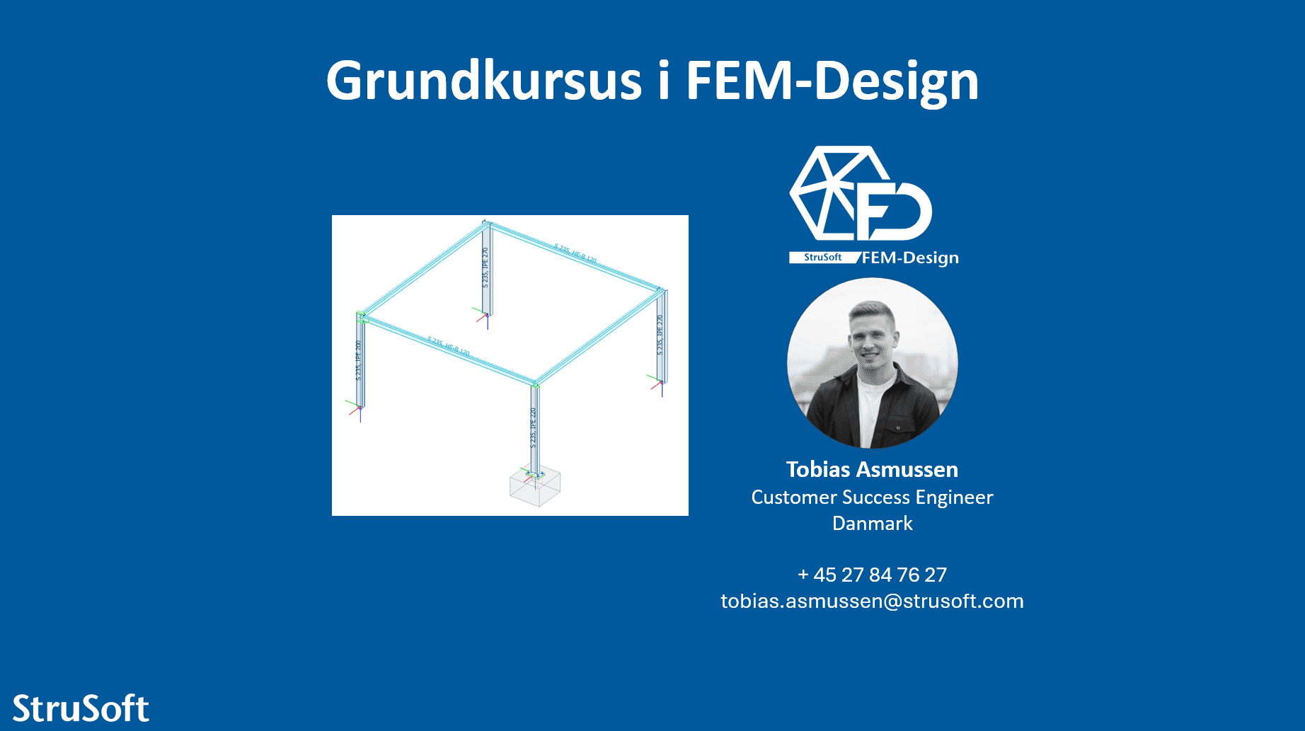 Grundkursus i FEM-Design