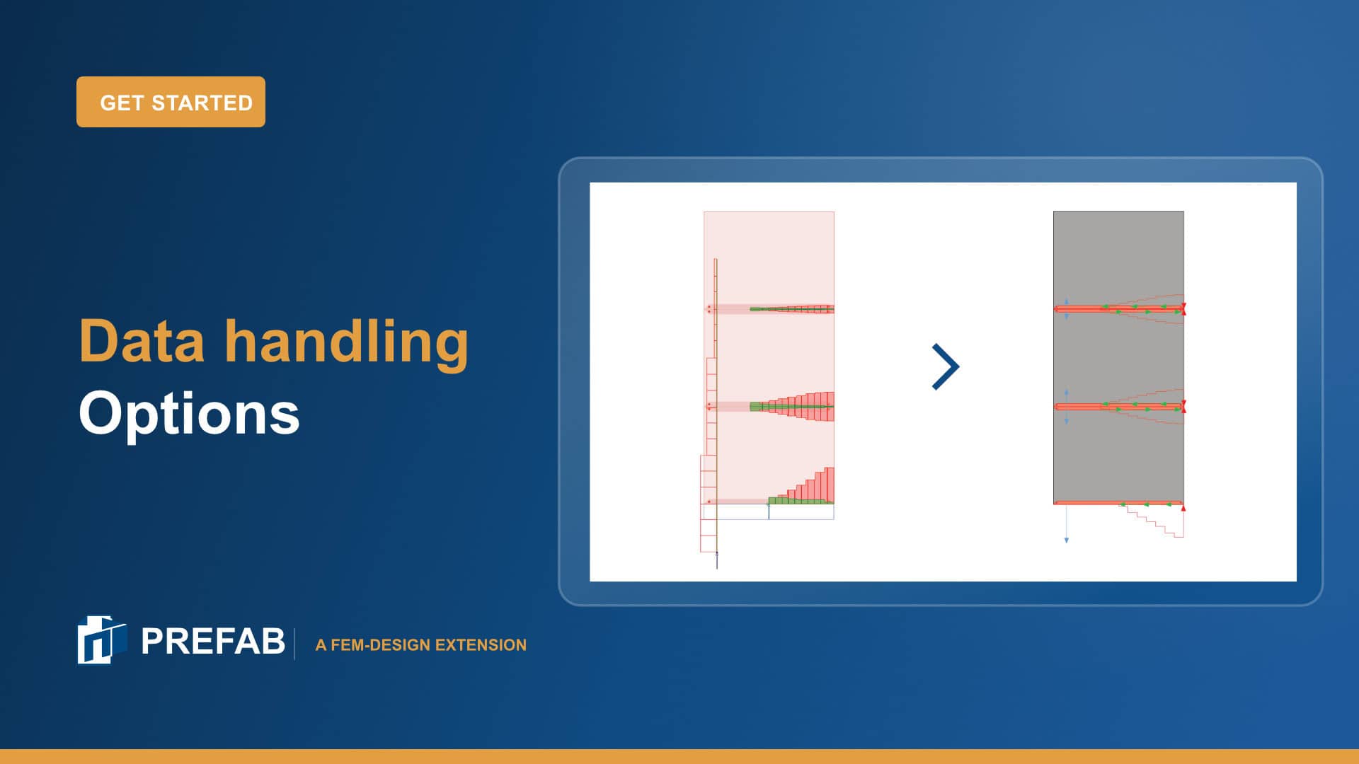 Preview of the Data handling options walkthrough