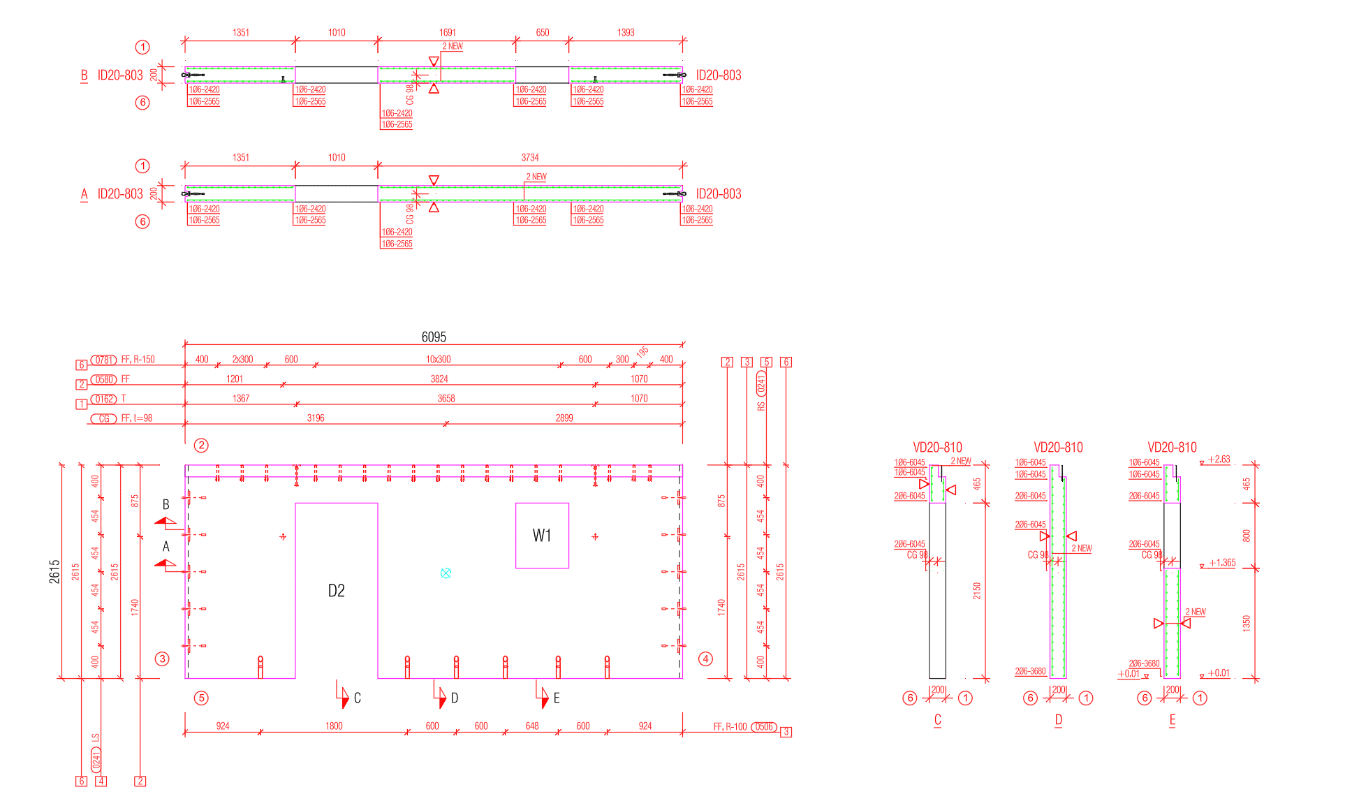 3D cast planning of hollowcore slabs on production beds